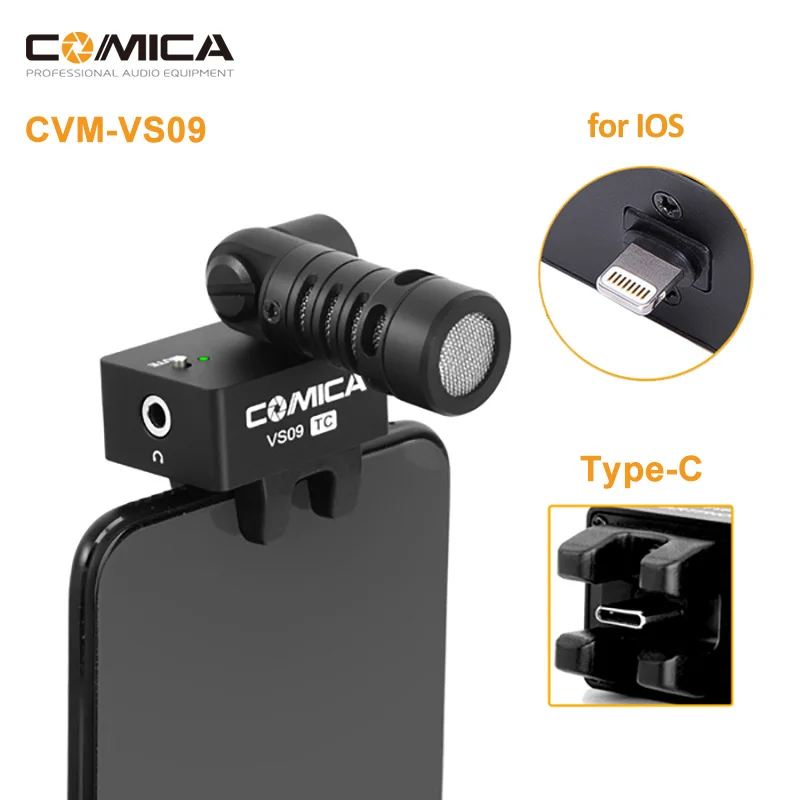 Comica смартфон с микрофоном и интерфейсом USB Type-C для IOS, Android, iPhone, iPad, Samsung, Huawei, Xiaomi
Comica смартфон с микрофоном и интерфейсом USB Type-C для IOS, Android, iPhone, iPad, Samsung, Huawei, Xiaomi