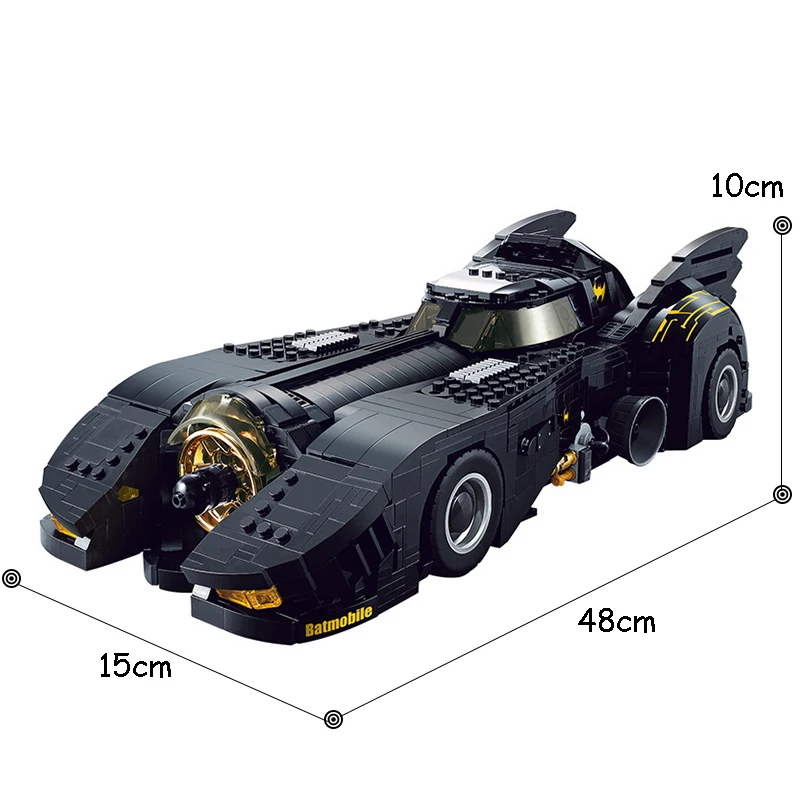 Mailackers Super Heroes Batmobiles Technical Racing Car LED Bat Chariot Speed Champion Building Blocks Vehicle Toys For Boy Gift
Mailackers Super Heroes Batmobiles Technical Racing Car LED Bat Chariot Speed Champion Building Blocks Vehicle Toys For Boy Gift