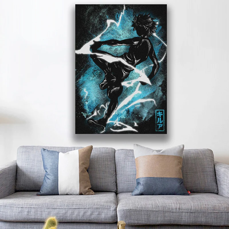 Killua HUNTER x HUNTER hxh art poster Canvas Wall Art Decoration prints for living Kid Children room Home bedroom decor painting
Killua HUNTER x HUNTER hxh art poster Canvas Wall Art Decoration prints for living Kid Children room Home bedroom decor painting