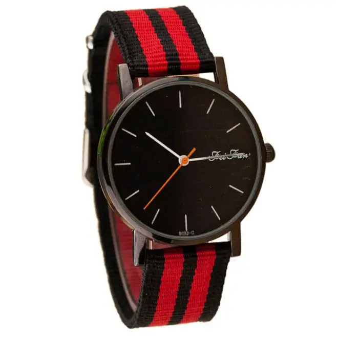 Relojes Mujer Watch For Women Fashional Unisex Casual Pointer Dial Striped Canvas Band Quartz Wrist Watch Top Fashion
Relojes Mujer Watch For Women Fashional Unisex Casual Pointer Dial Striped Canvas Band Quartz Wrist Watch Top Fashion