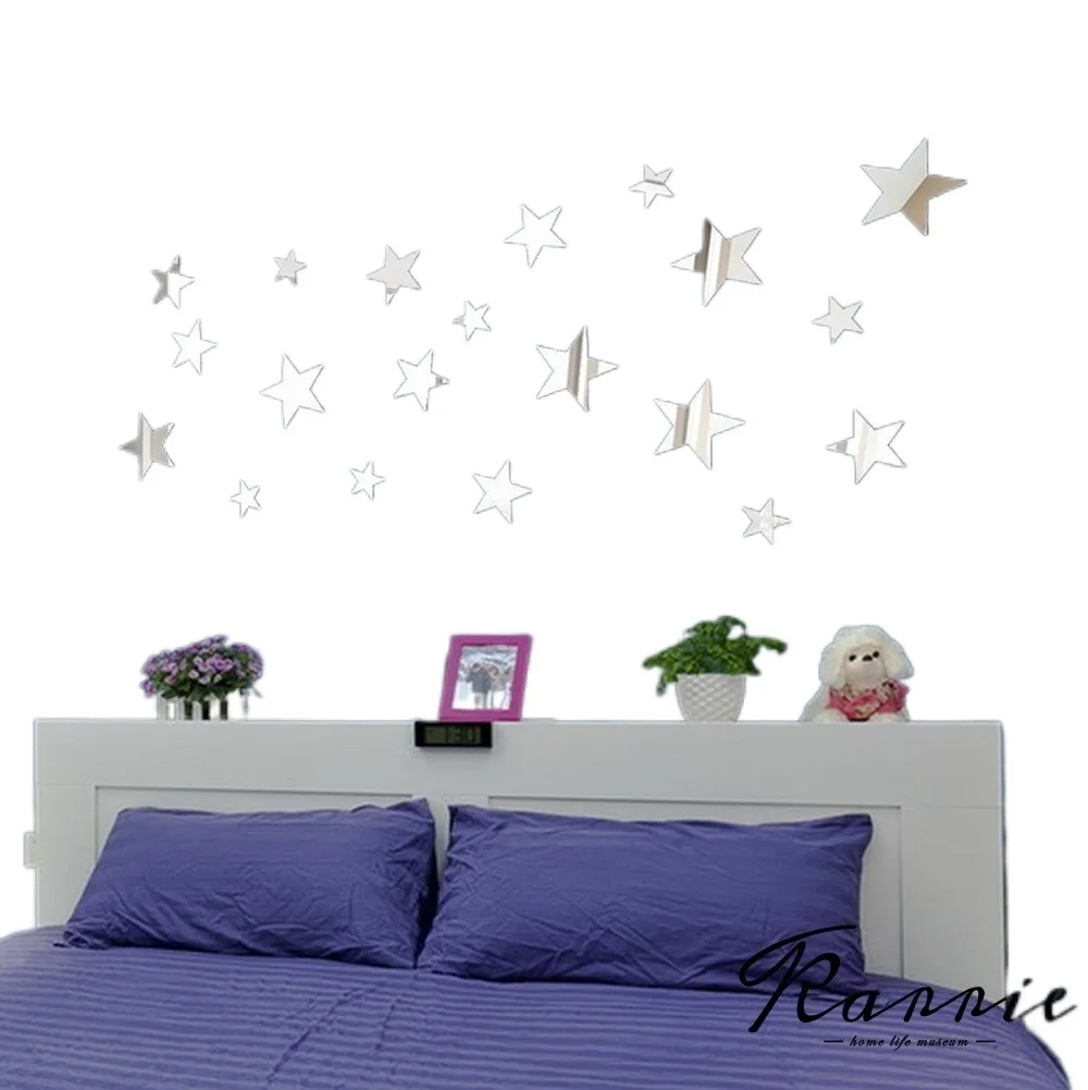 clown 20Pc/Set Simple 3D Star Acrylic Mirror Sticker Creative DIY Wall Stickers Home Background Wall Decoration Christmas
clown 20Pc/Set Simple 3D Star Acrylic Mirror Sticker Creative DIY Wall Stickers Home Background Wall Decoration Christmas