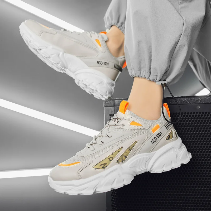 2021Spring Autumn Men's Sneakers Rubber Platform Hard-Wearing Lace-up Breathable Joker Simple Leisure Shoes Fashion Outdoor
2021Spring Autumn Men's Sneakers Rubber Platform Hard-Wearing Lace-up Breathable Joker Simple Leisure Shoes Fashion Outdoor