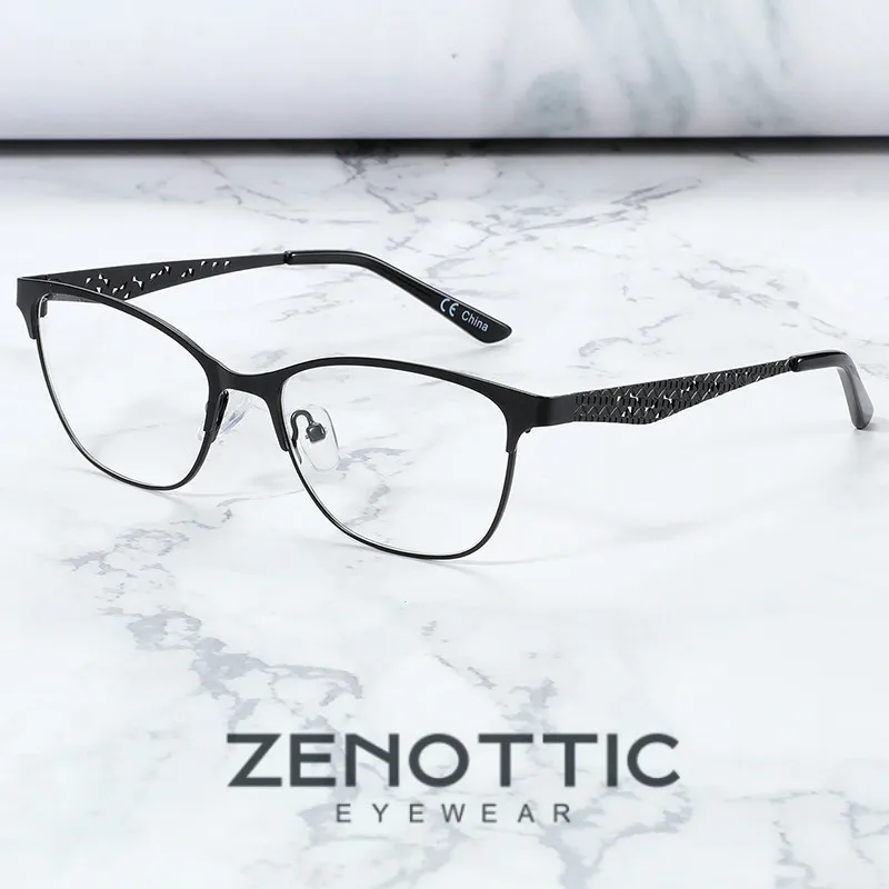 ZENOTTIC Cat Eyes Glasses Frames For Women Anti Blue Light Myopia Prescription Eyeglasses Fashion Alloy Optical Diopters Eyewear
ZENOTTIC Cat Eyes Glasses Frames For Women Anti Blue Light Myopia Prescription Eyeglasses Fashion Alloy Optical Diopters Eyewear
