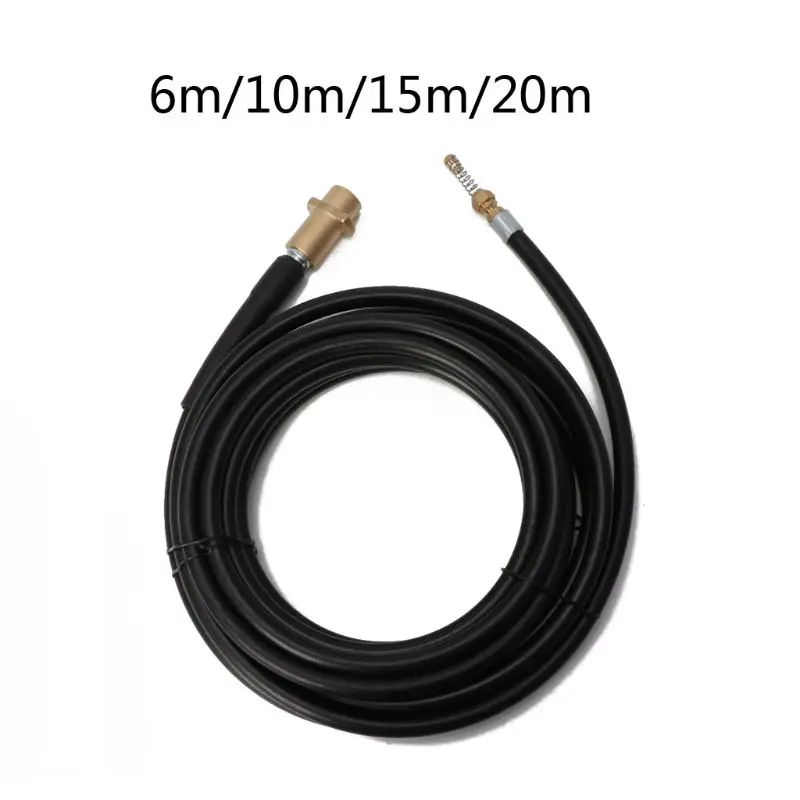Water Cleaning Hose 6m/10m/15m/20m High Pressure Sewer Drain Pipe for Karcher K2 K3 K4 K5 K7 Auto Garden Clean Tools
Water Cleaning Hose 6m/10m/15m/20m High Pressure Sewer Drain Pipe for Karcher K2 K3 K4 K5 K7 Auto Garden Clean Tools