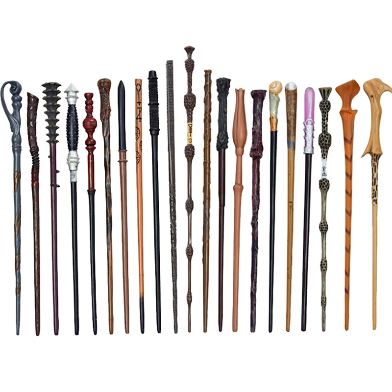 Quality 40 Kinds of Potters Metal Iron Core Magic Wands Bellatrix Dumbledore Voldemort Magical Sticks Without Box Toy Hobbies
Quality 40 Kinds of Potters Metal Iron Core Magic Wands Bellatrix Dumbledore Voldemort Magical Sticks Without Box Toy Hobbies