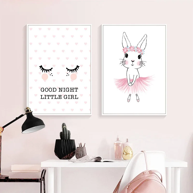 Baby Girl Nurser Wall Art Canvas Painting Pink Cartoon Posters Prints Nordic Style Kids Decoration Pictures Bedroom Decor
Baby Girl Nurser Wall Art Canvas Painting Pink Cartoon Posters Prints Nordic Style Kids Decoration Pictures Bedroom Decor