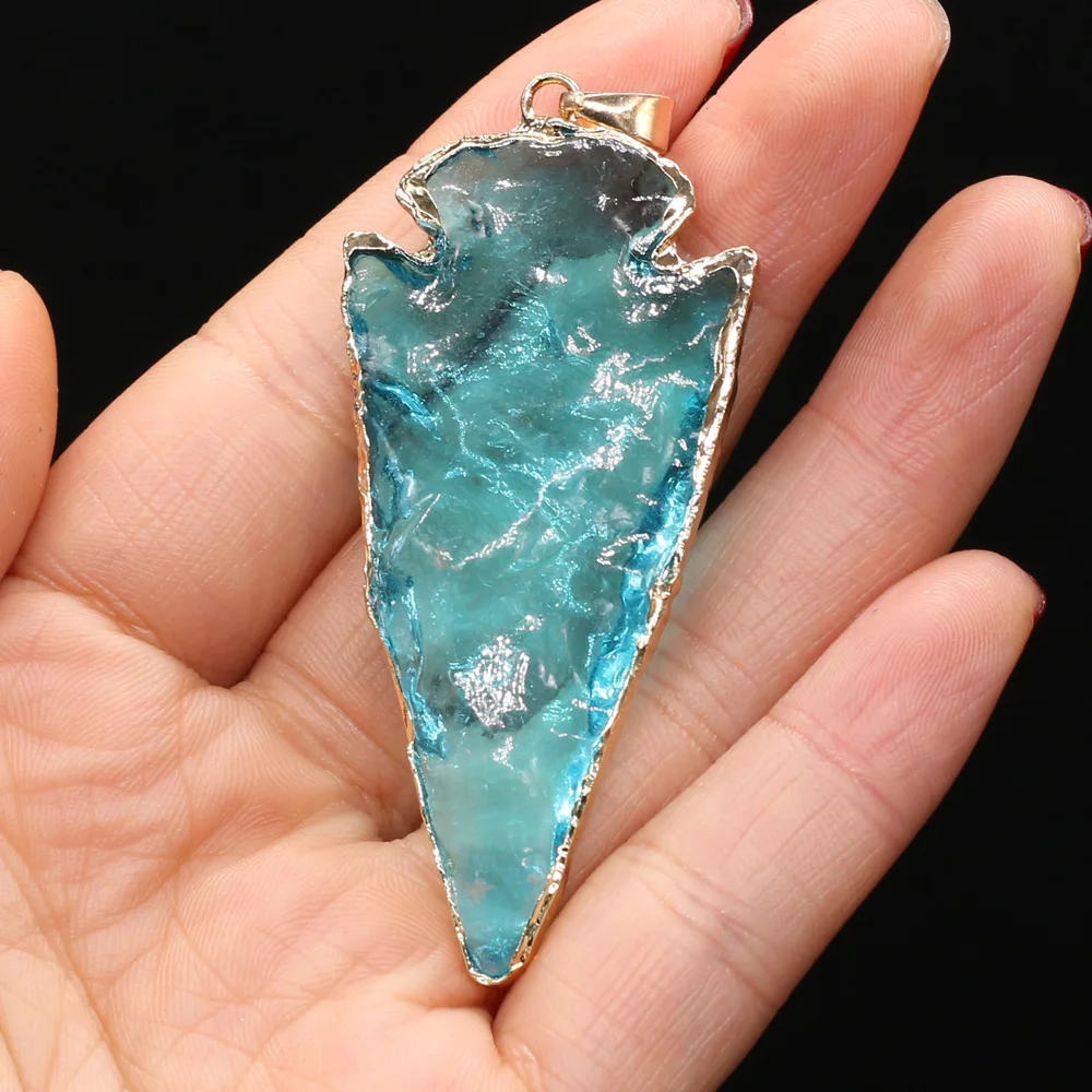 Natural Stone Pendants Arrow shape Multi-color Charm Energy Crystal for Jewelry Making DIY Earring Necklace Gift
Natural Stone Pendants Arrow shape Multi-color Charm Energy Crystal for Jewelry Making DIY Earring Necklace Gift