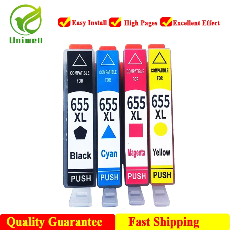 Uniwell 655XL новый совместимый чернильный картридж для принтера hp 655 принтер 3525 5525 4615 4625 4525 6520 6525 6625 6100 6700 для hp 655
Uniwell 655XL новый совместимый чернильный картридж для принтера hp 655 принтер 3525 5525 4615 4625 4525 6520 6525 6625 6100 6700 для hp 655