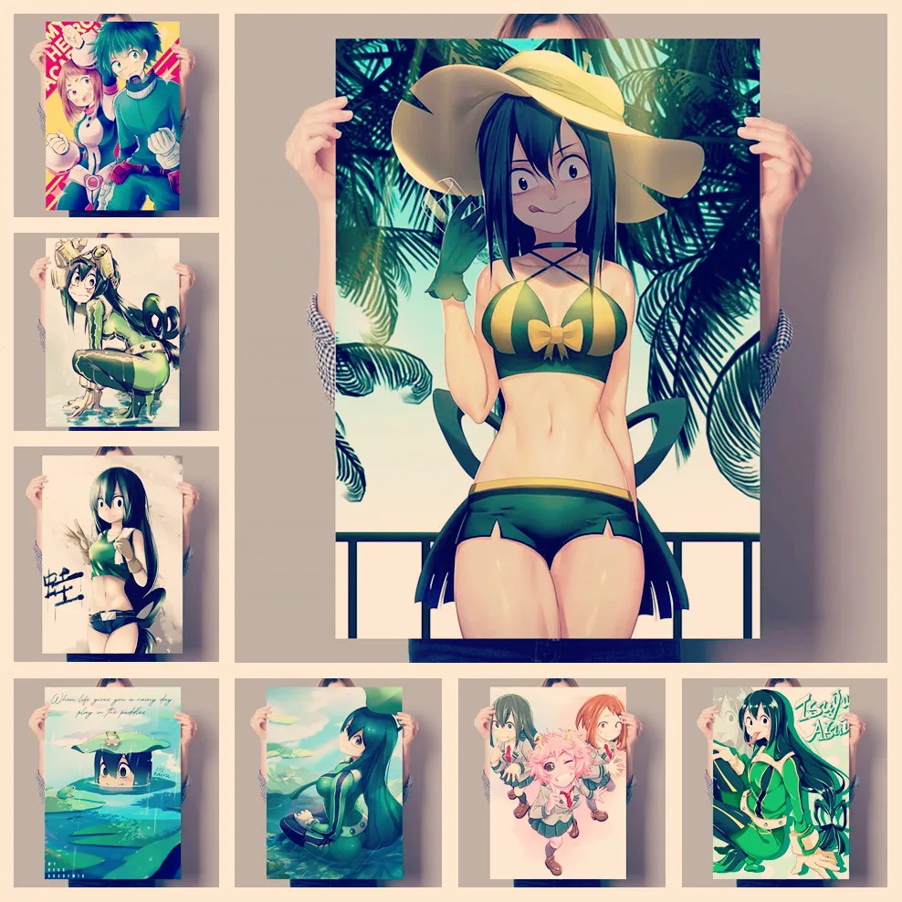 Anime Figure My Hero Academia Vintage Poster Asui Tsuyu Decoration Art Home Decor Living Sofa Wall Decor Canvas Poster
Anime Figure My Hero Academia Vintage Poster Asui Tsuyu Decoration Art Home Decor Living Sofa Wall Decor Canvas Poster