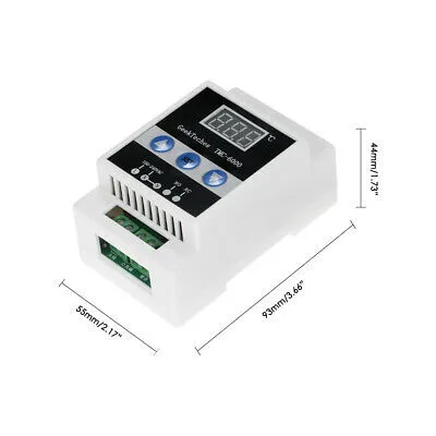 3pcs TMC-6000 110-240V Guide Rail Digital Temperature Controller N1N6 Thermoregulator Aquarium Incubator Temp Regulator New
3pcs TMC-6000 110-240V Guide Rail Digital Temperature Controller N1N6 Thermoregulator Aquarium Incubator Temp Regulator New