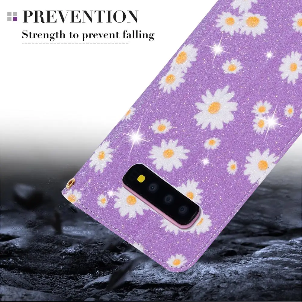 Daisy Flower Glitter Leather Flip Magnetic Case For Samsung Galaxy A51 A71 A31 A81 A91 A50 A10 S10 S20 Plus Wallet Stand Cover
Daisy Flower Glitter Leather Flip Magnetic Case For Samsung Galaxy A51 A71 A31 A81 A91 A50 A10 S10 S20 Plus Wallet Stand Cover