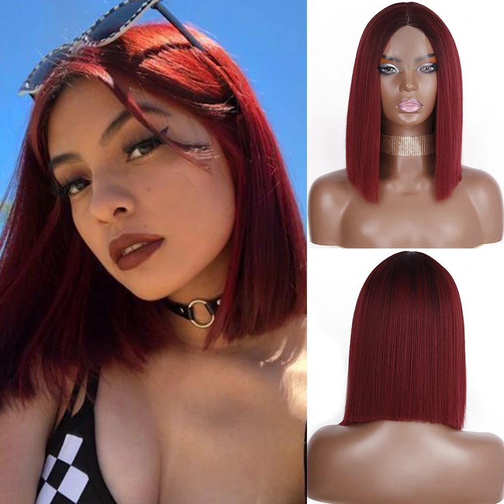 AZQUEEN Synthetic Wigs for Women Short Bob Straight Wire red Wigs Daily Hair Natural Hairline High Temperature Fiber
AZQUEEN Synthetic Wigs for Women Short Bob Straight Wire red Wigs Daily Hair Natural Hairline High Temperature Fiber