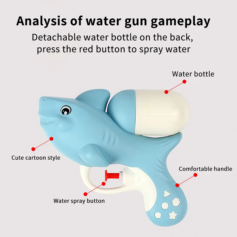 Cute Animal Dinosaur Water Gun Summer Toy Plastic Water Spray Gun Toys Cartoon Mini Press Water Pistols For Kids Adults Pool Toy
Cute Animal Dinosaur Water Gun Summer Toy Plastic Water Spray Gun Toys Cartoon Mini Press Water Pistols For Kids Adults Pool Toy