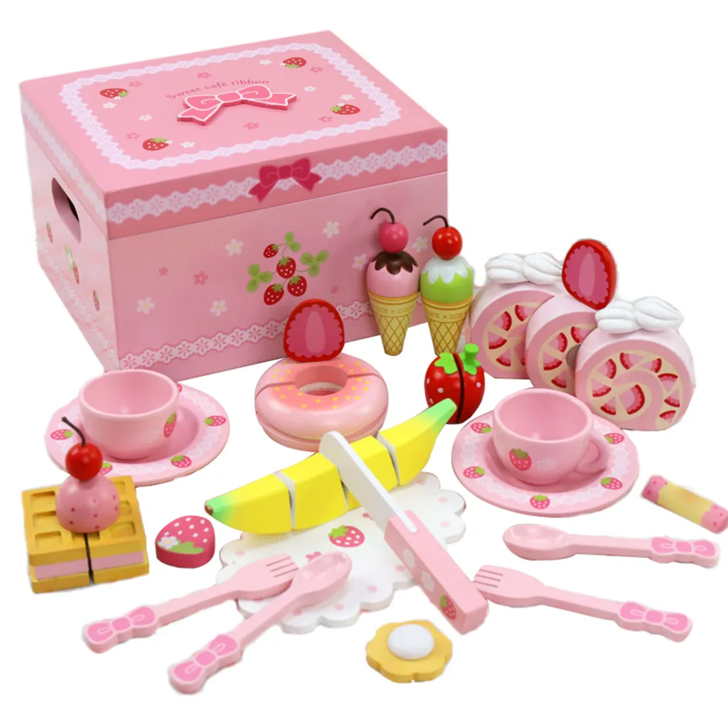 Play Food Cake Tea Party Dessert Set Pretend Play Cutting Food with Chocolate,Fruit Decor Gift Choice for Toddlers Boys Girls
Play Food Cake Tea Party Dessert Set Pretend Play Cutting Food with Chocolate,Fruit Decor Gift Choice for Toddlers Boys Girls