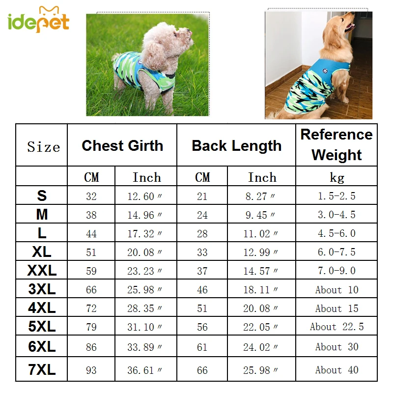 S-7XL Pet Dog Puppy Vest Summer Pet Dog Clothes Vest Shirt Thin Breathable For Small Medium Large Dogs Costumes Bulldog Clothes
S-7XL Pet Dog Puppy Vest Summer Pet Dog Clothes Vest Shirt Thin Breathable For Small Medium Large Dogs Costumes Bulldog Clothes