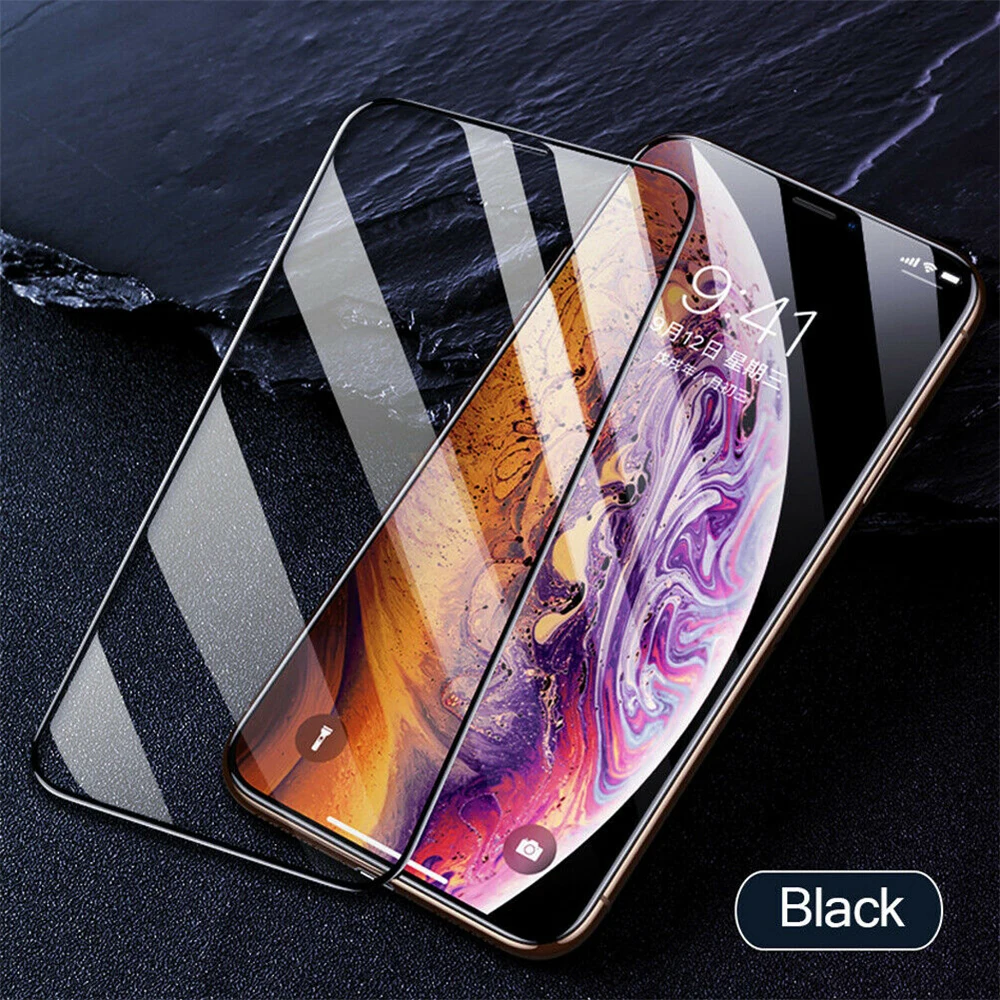 Защита экрана 20D защитная пленка полное покрытие для iPhone 11 Pro Max/XSMax закаленное
