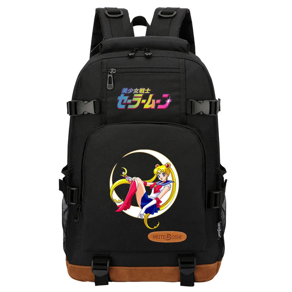 New Kawaii Anime Sailor Moon Boys Girls Kids School Book Bags Women Bagpack Teenagers Canvas Men Laptop Travel Backpack
New Kawaii Anime Sailor Moon Boys Girls Kids School Book Bags Women Bagpack Teenagers Canvas Men Laptop Travel Backpack