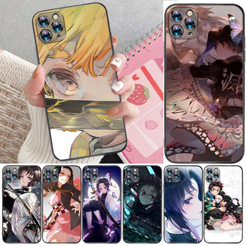 Demon Slayer Agatsuma Zenitsu Kamado Nezuko Kamado Tanjirou Kimetsu No Yaiba Phone Case For iPhone 11 Pro Max Funda Coque
Demon Slayer Agatsuma Zenitsu Kamado Nezuko Kamado Tanjirou Kimetsu No Yaiba Phone Case For iPhone 11 Pro Max Funda Coque