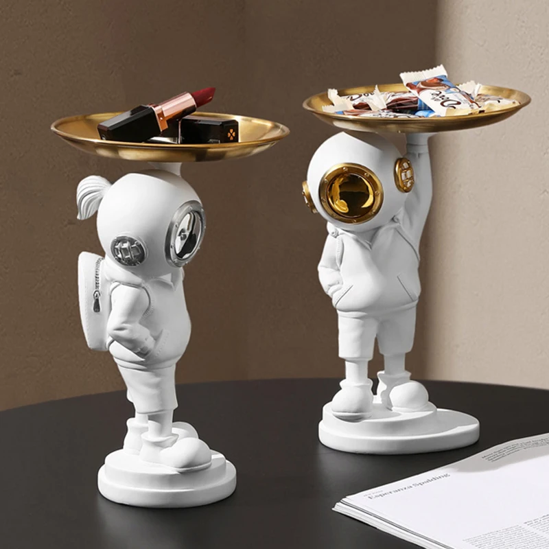 Diver Statue With Tray Sculpture Home Decor Figurine Desk Storage Multifunction TV Cabinet Ornaments Room Decoration Crafts Gift
Diver Statue With Tray Sculpture Home Decor Figurine Desk Storage Multifunction TV Cabinet Ornaments Room Decoration Crafts Gift