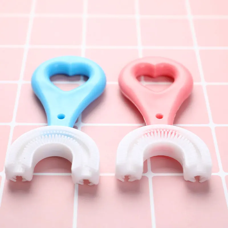Children'S Infant Toothbrush U Silicon Toothbrush Mouth-Cleaning Manual Cartoon Pattern Hand-Held Version
Children'S Infant Toothbrush U Silicon Toothbrush Mouth-Cleaning Manual Cartoon Pattern Hand-Held Version