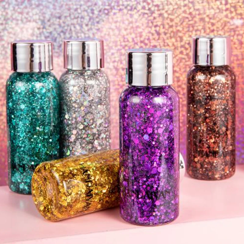 Glitter Nail Art Hair Eye Face Holographic Gel Flash Heart Loose Sequins Cream Festival Decoration Party Makeup Powder Manicure
Glitter Nail Art Hair Eye Face Holographic Gel Flash Heart Loose Sequins Cream Festival Decoration Party Makeup Powder Manicure