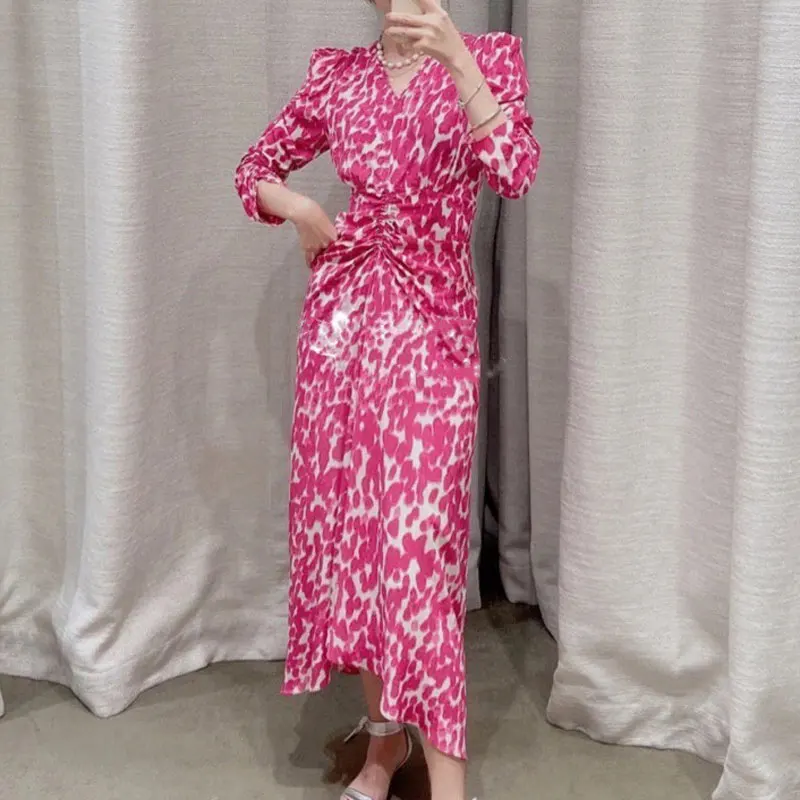 100% Silk Asymmetry women dress 2021 new v-neck high waist fahsion lady midi dress
100% Silk Asymmetry women dress 2021 new v-neck high waist fahsion lady midi dress