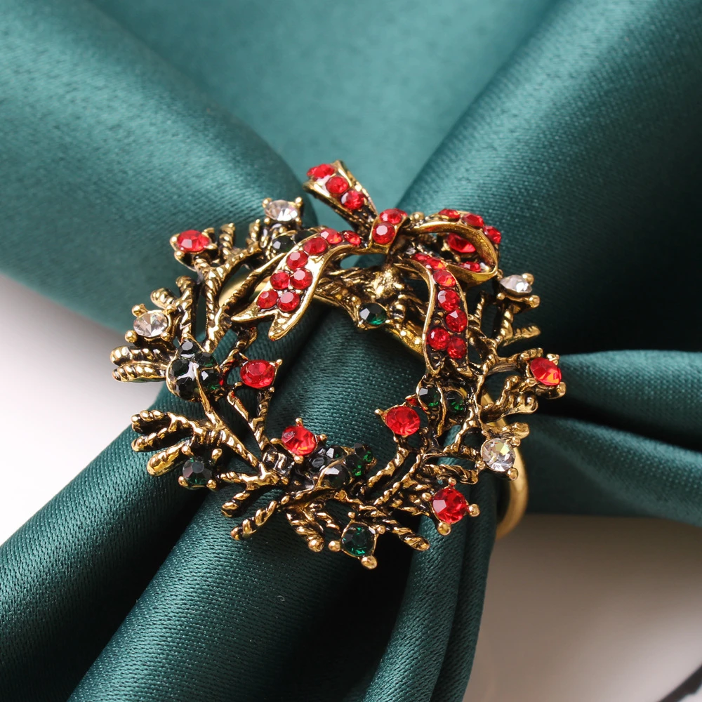 12PCS/Metal Christmas Series Garland Bells Napkin Ring Desktop Decoration For Christmas Family Party Wedding Ornaments
12PCS/Metal Christmas Series Garland Bells Napkin Ring Desktop Decoration For Christmas Family Party Wedding Ornaments