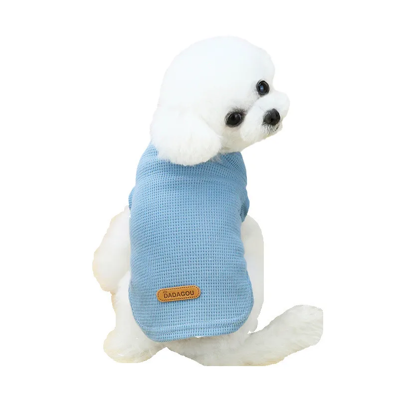 Cute Summer Dog T-shirt Cotton Dog Clothes for Cat Dog Soft Breathable Pet Costume Dog Vest Pet Supplies
Cute Summer Dog T-shirt Cotton Dog Clothes for Cat Dog Soft Breathable Pet Costume Dog Vest Pet Supplies
