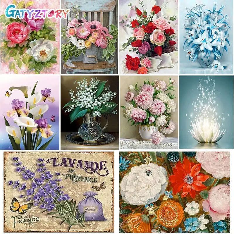 GATYZTORY Diamond Painting Flowers Cross Stitch Set Embroidery Diamond Mosaic Butterfly Picture Of Rhinestone Home Decoration
GATYZTORY Diamond Painting Flowers Cross Stitch Set Embroidery Diamond Mosaic Butterfly Picture Of Rhinestone Home Decoration