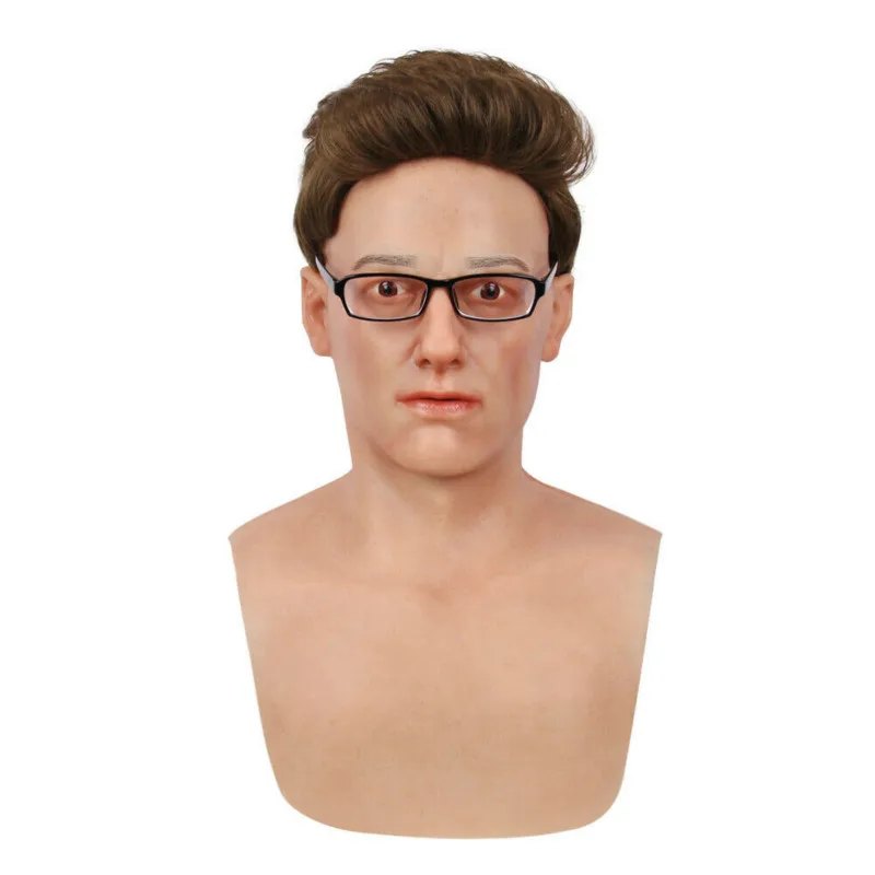 Silicone Young Man Mask Handmade Headwear Transgender Realistic Skin Crossdresser Cosplay Sexy Male Halloween Party Supplies
Silicone Young Man Mask Handmade Headwear Transgender Realistic Skin Crossdresser Cosplay Sexy Male Halloween Party Supplies