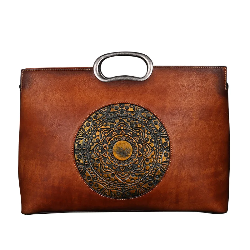 Luxury Classic China Totem Women Handbag Genuine Cow Leather Hand Painted Embossed High Capacity Ladies Shoulder Bags
Luxury Classic China Totem Women Handbag Genuine Cow Leather Hand Painted Embossed High Capacity Ladies Shoulder Bags