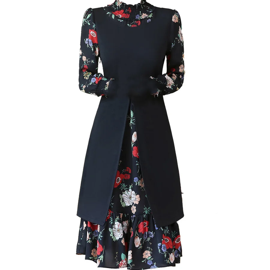 Long Sleeve Dresses Black Bodycon Dress Autumn 2021 Vintage Print Chiffon Winter New 4XL Plus Size Elegant Women Party Vestidos
Long Sleeve Dresses Black Bodycon Dress Autumn 2021 Vintage Print Chiffon Winter New 4XL Plus Size Elegant Women Party Vestidos