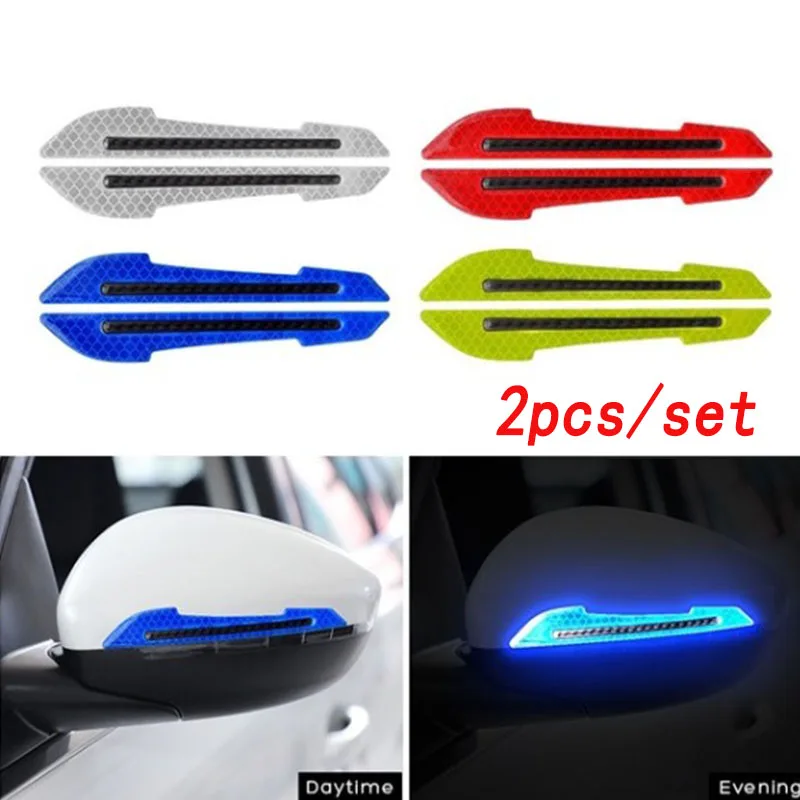 2pcs reflective warning tape with door scratchproof sticker with glow-in-the-dark rearview mirror bumper sticker
2pcs reflective warning tape with door scratchproof sticker with glow-in-the-dark rearview mirror bumper sticker