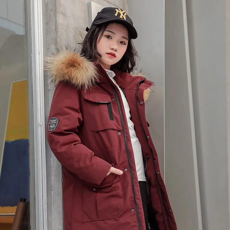 Winter Children's Thick Warm Down Jacket Boys and Girls Mid-length 90% White Duck Down Coat Hooded Windbreaker Parent-child Wear
Winter Children's Thick Warm Down Jacket Boys and Girls Mid-length 90% White Duck Down Coat Hooded Windbreaker Parent-child Wear