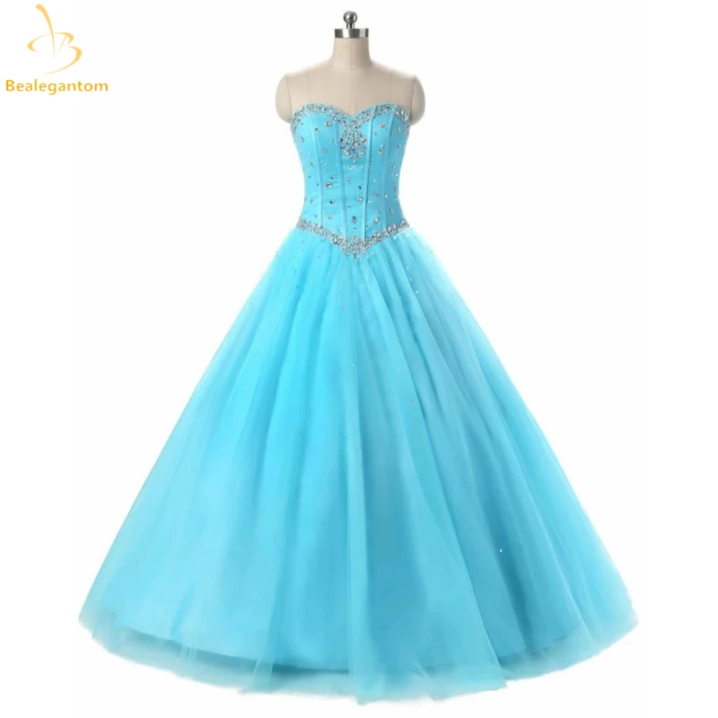 Bealegantom New Sexy Blue Purple Quinceanera Dresses Ball Gowns Beads Dress For 15 Years Party Gowns Vestido De 15 Anos QA518
Bealegantom New Sexy Blue Purple Quinceanera Dresses Ball Gowns Beads Dress For 15 Years Party Gowns Vestido De 15 Anos QA518