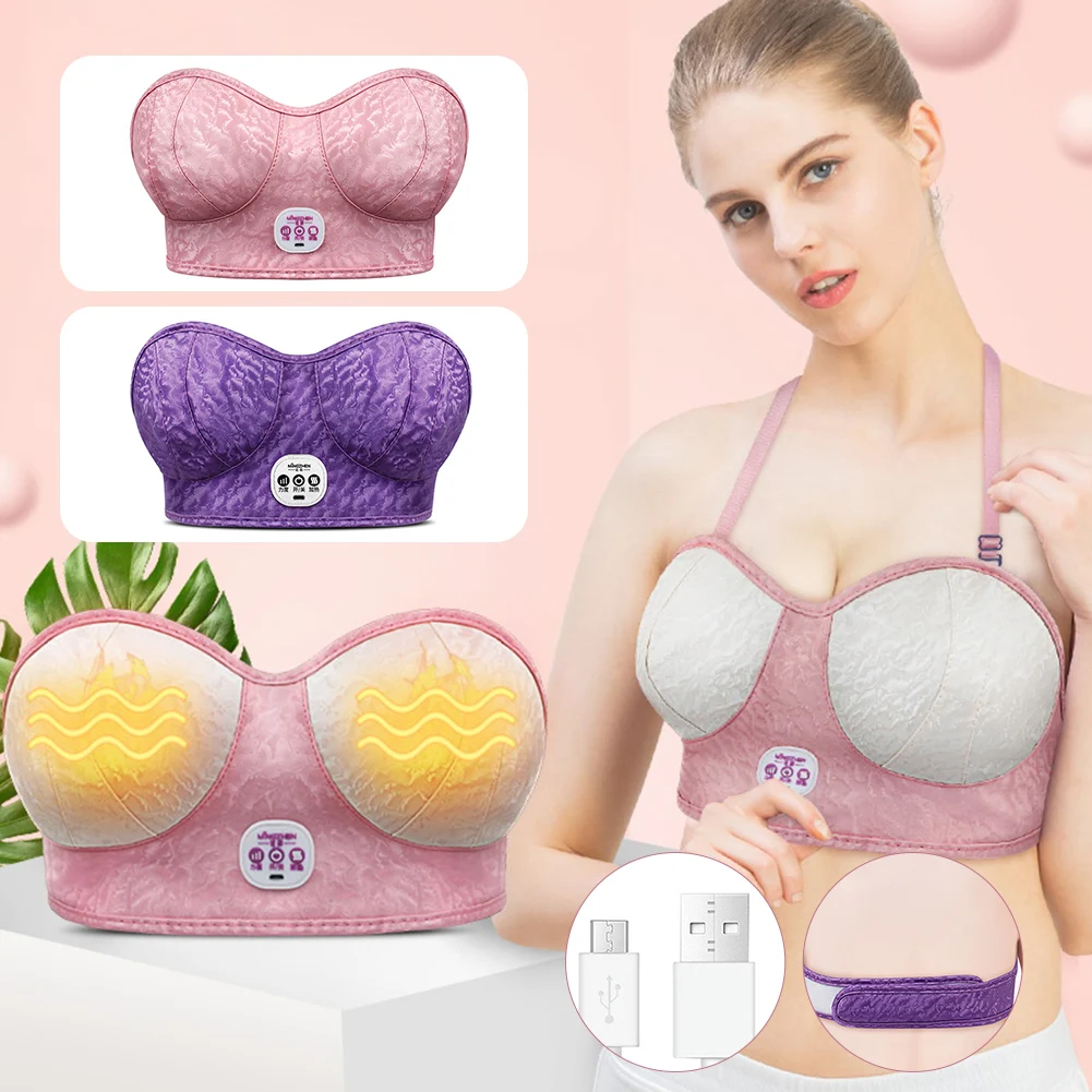 3 Levels Electric Chest Massager Bra Wire-Free Rechargeabl Wireless e Breast Enhancer Bra Indoor Sports Accessories USB
3 Levels Electric Chest Massager Bra Wire-Free Rechargeabl Wireless e Breast Enhancer Bra Indoor Sports Accessories USB