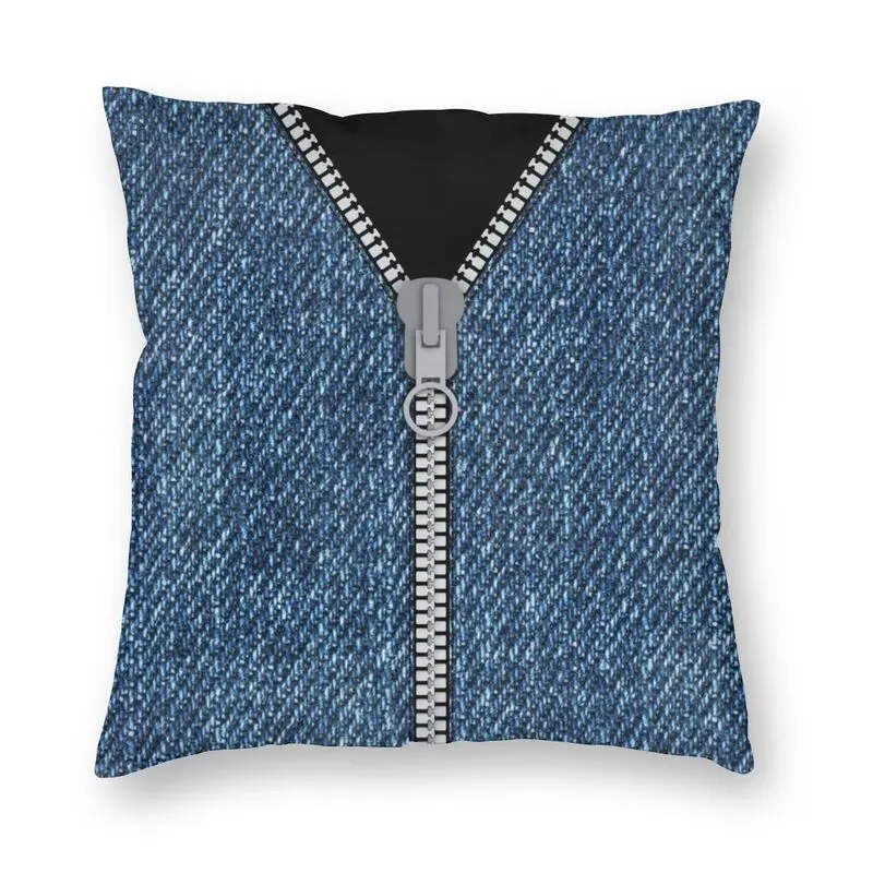Zippered Denim Art Cushion Cover 40x40cm Home Decorative 3D Printing Blue Jeans Texture Throw Pillow for Sofa Double Side
Zippered Denim Art Cushion Cover 40x40cm Home Decorative 3D Printing Blue Jeans Texture Throw Pillow for Sofa Double Side