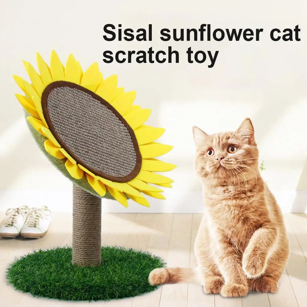 Cat Scratcher Mat Climbing Tree Sisal Cat Scratch Board Furniture Protector Cat Play Toys Sunflower toys for cats
Cat Scratcher Mat Climbing Tree Sisal Cat Scratch Board Furniture Protector Cat Play Toys Sunflower toys for cats