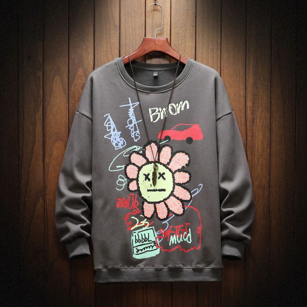 2021Graffiti Japanese Streetwear Mens Crewneck Sweatshirt Men Hip Hop Oversized Black Hoodie Men Sweatshirts Hoodies
2021Graffiti Japanese Streetwear Mens Crewneck Sweatshirt Men Hip Hop Oversized Black Hoodie Men Sweatshirts Hoodies
