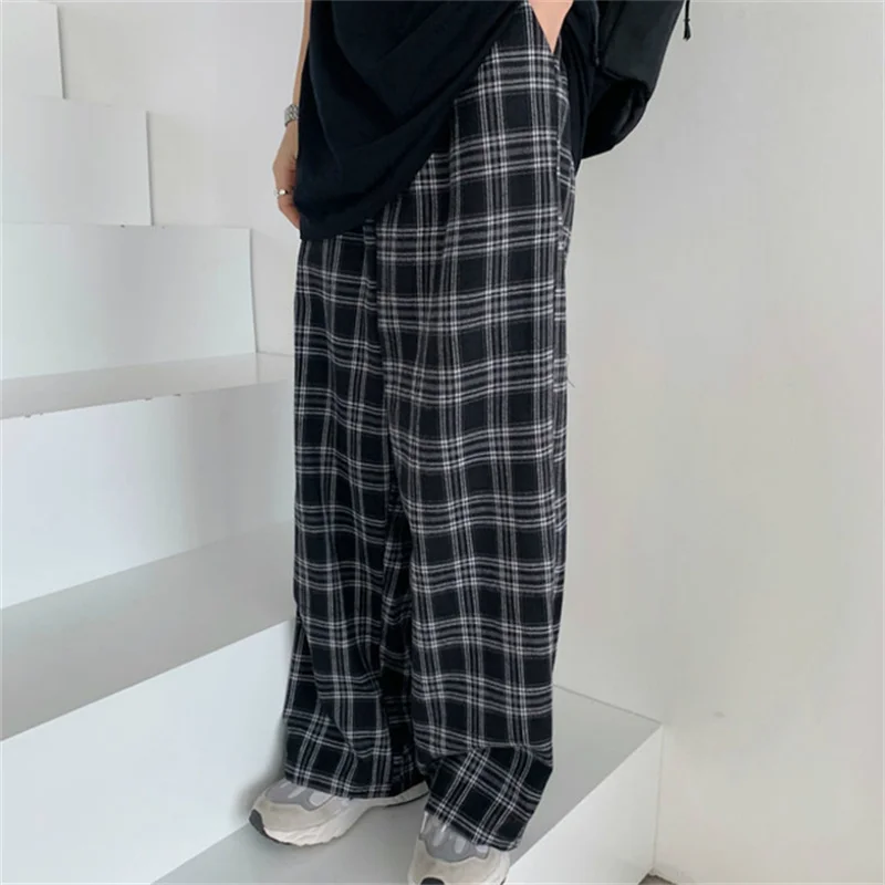 Plaid Pants Women Casual Chic Oversize 3XL Loose Wide Leg Trousers Ins Retro Teens Harajuku Hip-hop All-match Unisex Streetwear
Plaid Pants Women Casual Chic Oversize 3XL Loose Wide Leg Trousers Ins Retro Teens Harajuku Hip-hop All-match Unisex Streetwear