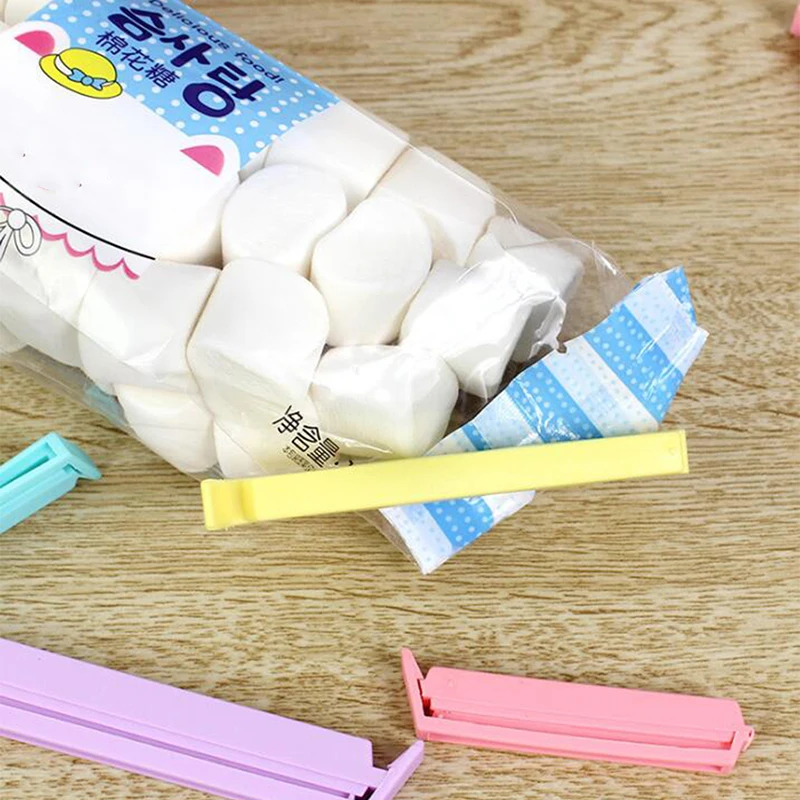 4Pcs Portable New Kitchen Storage Food Snack Seal Sealing Bag Clips Sealer Clamp Plastic Tool Kitchen Accessories
4Pcs Portable New Kitchen Storage Food Snack Seal Sealing Bag Clips Sealer Clamp Plastic Tool Kitchen Accessories