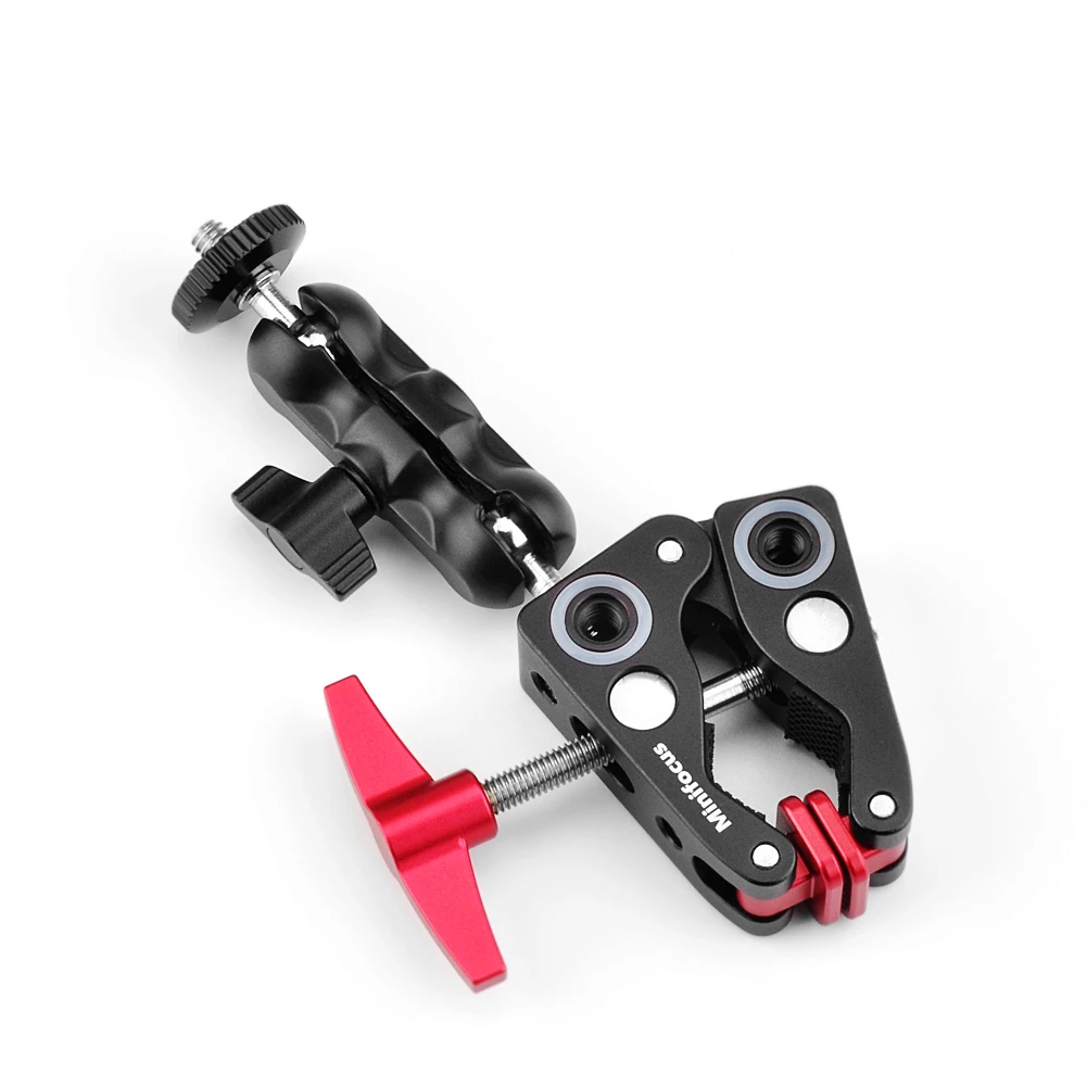 Сферическая головка с камерой Arm Super Clamp настольное крепление с двойной шаровой головкой с зажимом для нижнего стержня для DSLR монитора Mic све...
Сферическая головка с камерой Arm Super Clamp настольное крепление с двойной шаровой головкой с зажимом для нижнего стержня для DSLR монитора Mic све...