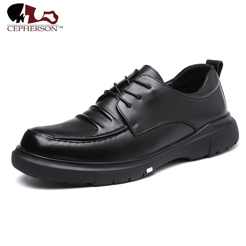 2021 Style Fashion Men's Shoes Casual Genuine Leather Classics Brown Black Lace Up Shoe Man Size 37-46 Waterproof Shoes for Men
2021 Style Fashion Men's Shoes Casual Genuine Leather Classics Brown Black Lace Up Shoe Man Size 37-46 Waterproof Shoes for Men