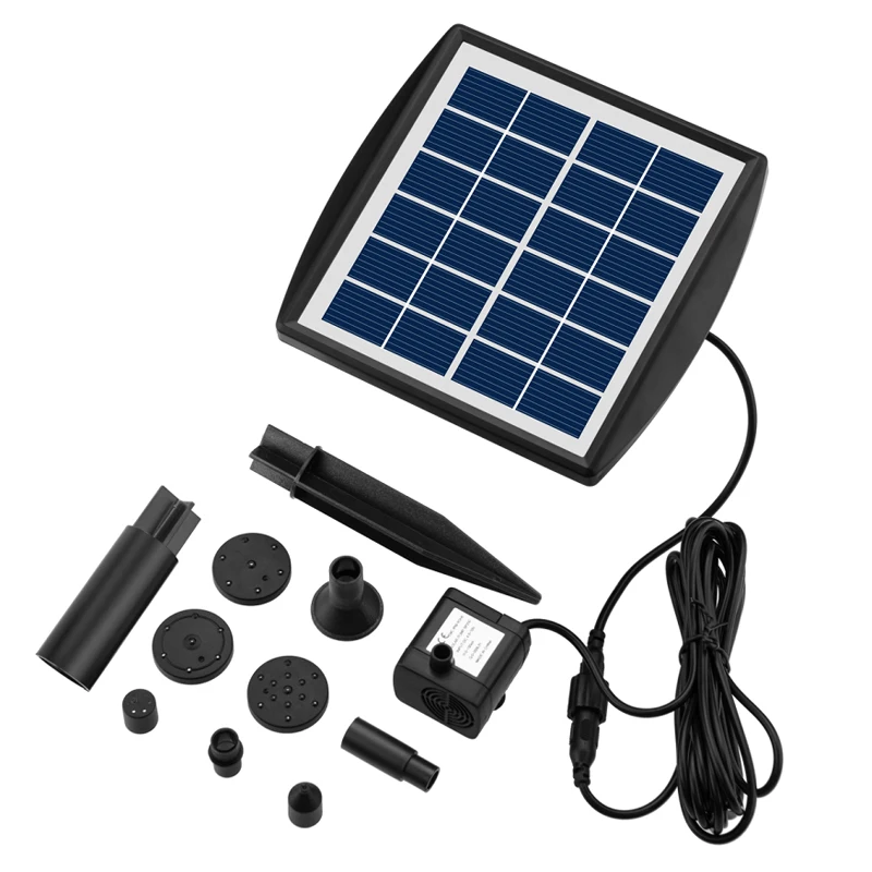 2W 200L/H Solar Fountain Garden Water Fountain Pool Pond Decoration Solar Panel Powered Fountain Water Pump Garden Decoration
2W 200L/H Solar Fountain Garden Water Fountain Pool Pond Decoration Solar Panel Powered Fountain Water Pump Garden Decoration