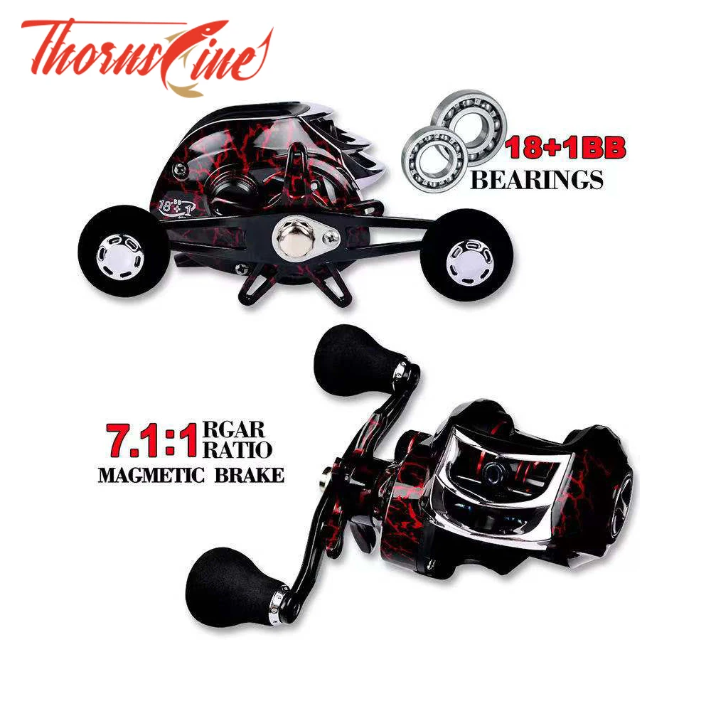 2021 New Baitcasting Reel 7.1:1 High Speed 8KG Max Drag Fishing Reel For Bass in ocean environment 48 Hours Reel Fishing Pesca
2021 New Baitcasting Reel 7.1:1 High Speed 8KG Max Drag Fishing Reel For Bass in ocean environment 48 Hours Reel Fishing Pesca