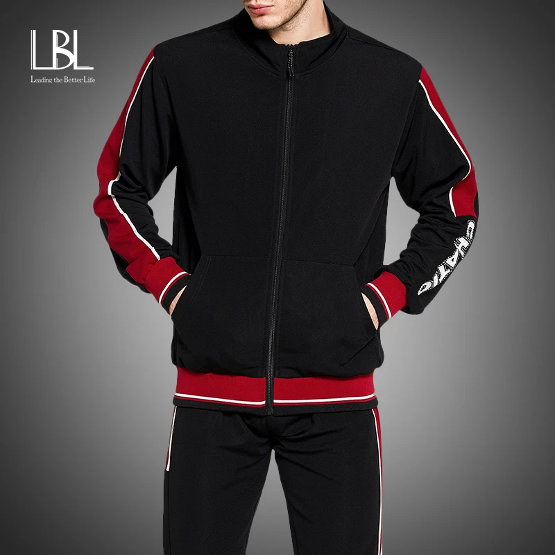 2022 Spring Sport Tracksuit Men New Brand 2 PCS Hooded Sweatshirt +Drawstring Pants Sets Male Stripe Patchwork Hoodies Bigsweety
2022 Spring Sport Tracksuit Men New Brand 2 PCS Hooded Sweatshirt +Drawstring Pants Sets Male Stripe Patchwork Hoodies Bigsweety