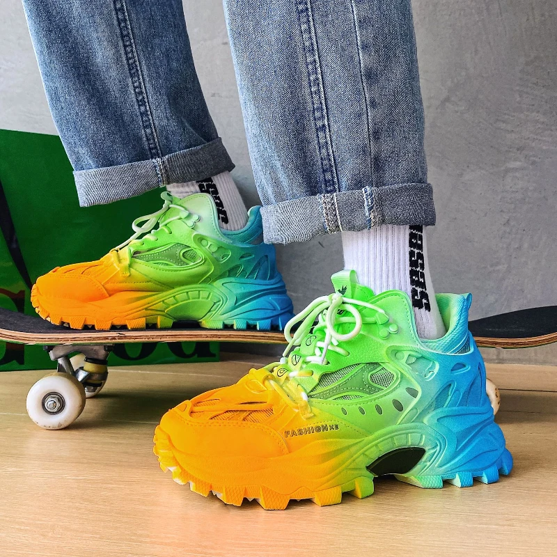 Camouflage High Quality Men's Shoes Sports Shoes Breathable New Fashion Trend Port Wind Thick Bottom Increase Casual Shoes 
Camouflage High Quality Men's Shoes Sports Shoes Breathable New Fashion Trend Port Wind Thick Bottom Increase Casual Shoes