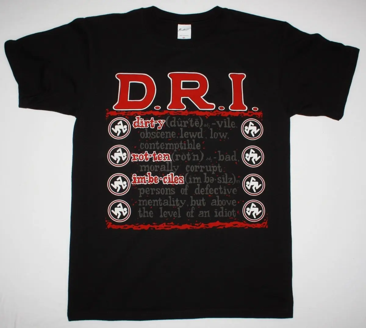 D.R.I. DEFINITION DIRTY ROTTEN IMBECILES CROSSOVER S.O.D. NEW BLACK T-SHIRT Funny T Shirt Men Men O-Neck Tee Shirt
D.R.I. DEFINITION DIRTY ROTTEN IMBECILES CROSSOVER S.O.D. NEW BLACK T-SHIRT Funny T Shirt Men Men O-Neck Tee Shirt