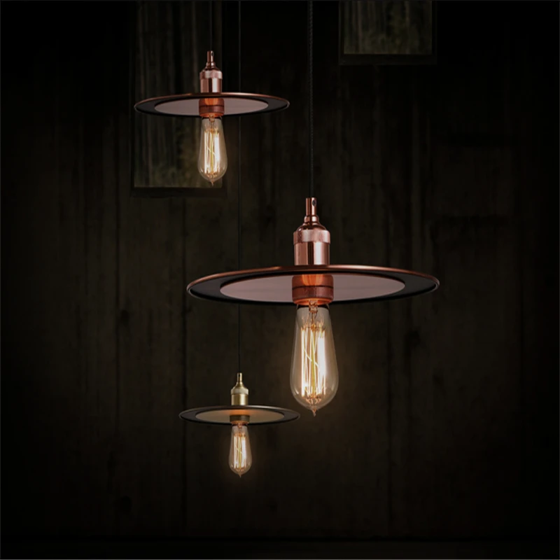 Simple Home Retro Matal Pendant Light Saucer Decoration Creative Loft Light Restaurant Lamp Free Shipping LED Bulbs Cord Pendant
Simple Home Retro Matal Pendant Light Saucer Decoration Creative Loft Light Restaurant Lamp Free Shipping LED Bulbs Cord Pendant