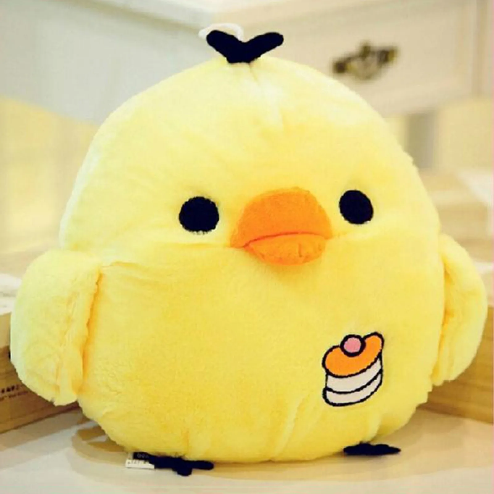 Plush Toys Creative And Novel Cartoon Chick Doll Yellow Chick Cute Plush Toy Kawaii Baby Kids Birthday Gift мягкие игѬђки W*
Plush Toys Creative And Novel Cartoon Chick Doll Yellow Chick Cute Plush Toy Kawaii Baby Kids Birthday Gift мягкие игѬђки W*